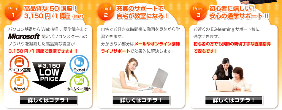 3つのポイント